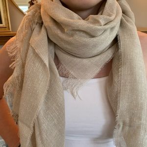 EILEEN FISHER Organic Cotton Square Scarf